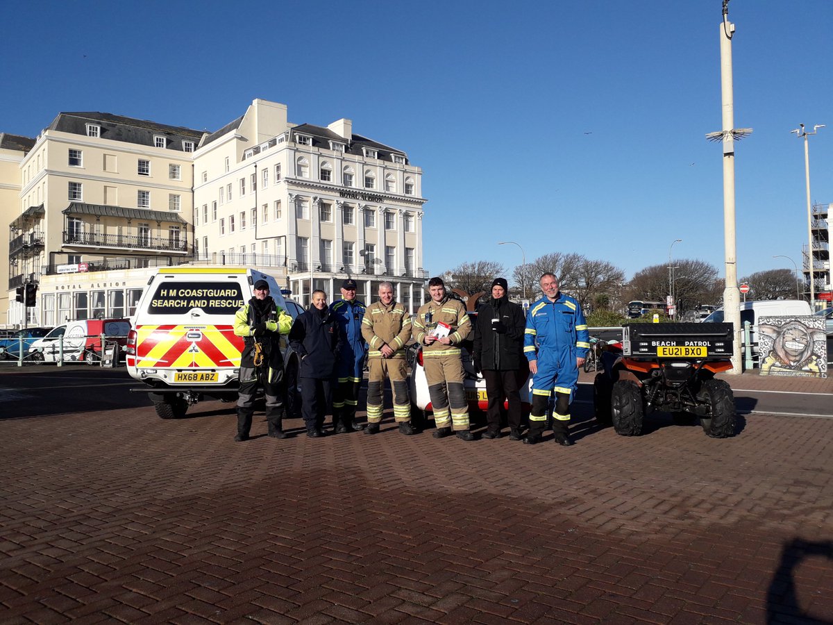 Great Collaborative effort <a href="/EastSussexFRS/">East Sussex FRS</a> <a href="/beachpatrol2019/">Brighton Beach Patrol Reaching Out & Saving Lives</a> <a href="/BrightonHoveCC/">Brighton & Hove City Council</a> <a href="/ShorehamCG/">Shoreham Coastguard</a> Brighton &amp; Hove Coastal Forum supporting the <a href="/RLSSUK/">Royal Life Saving Society UK - RLSS UK</a> #DontDrinkandDrown campaign - raising awareness on Brighton Pier #BeAMate