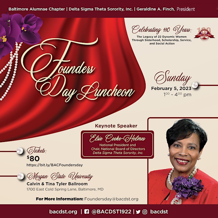 Baltimore Alumnae Chapter of DST, Inc. tweet media