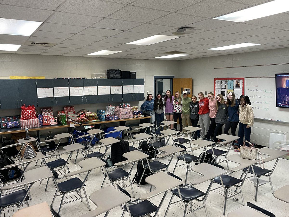 dhcsoftball's tweet photo. The Conley softball elves were busy wrapping gifts for a family this Christmas. I’m so blessed to be a part of such a special group. https://t.co/GpdM4MiG1e