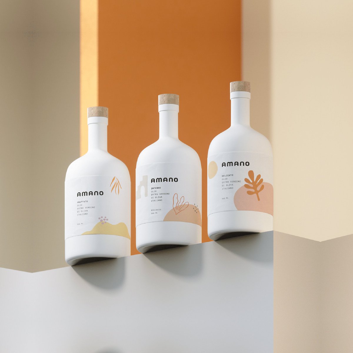 markaworks's tweet photo. When we were working on this project, we thought of how to make it unique, original and memorable, considering the variety of olive oils on the market shelves. 
How is the result in your opinion?
#branding #brandidentity #3D #packagingdesign #Packaging #Logo #LogoDesign #oliveoil https://t.co/ILQj99fqTT