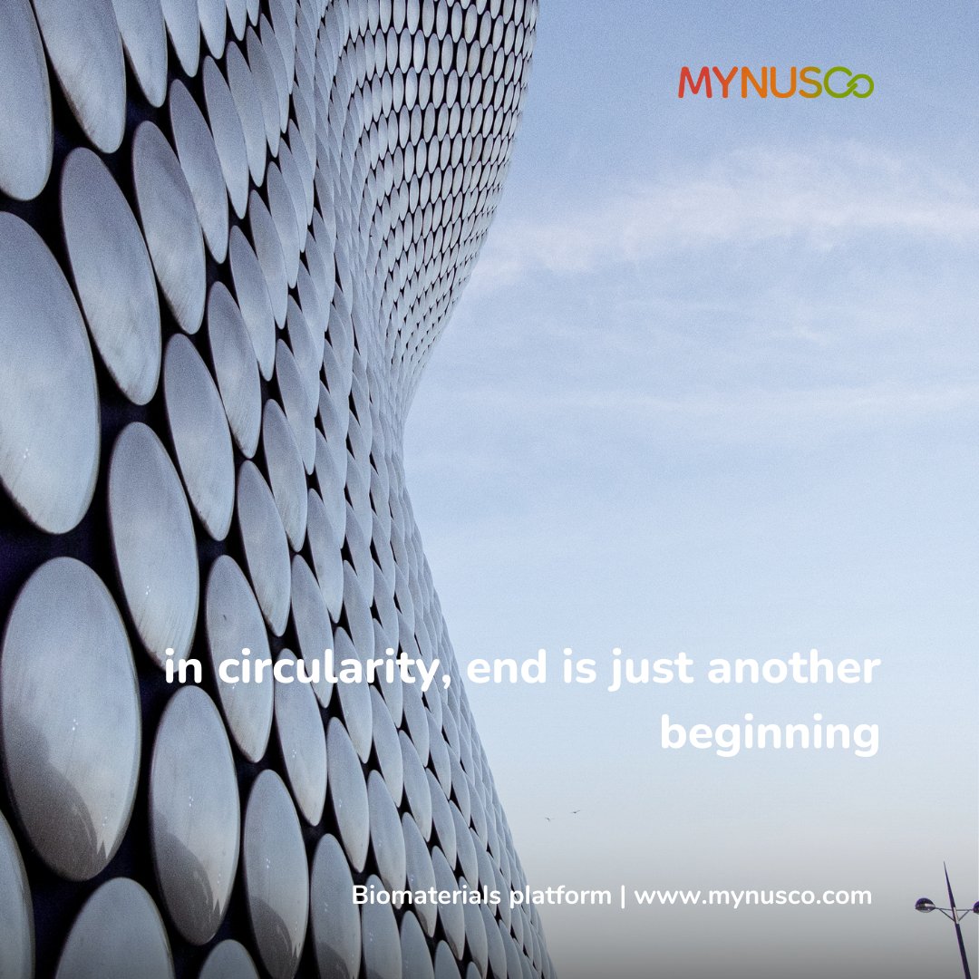 mynusco's tweet photo. We misuse natural resources by disposing of the materials at the end of a product's life cycle. This narrative is changed @mynusco where the end of a product's constituent materials is a beginning for another new material.

#mynusco #replaceplastics #carbonfootprint https://t.co/blzstC9IyR