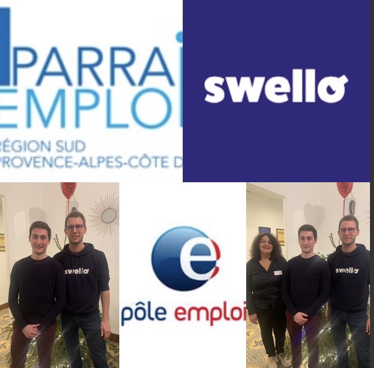 Avec @poleemploi_VAR &amp; l’agence de #Toulonfoch Signature d’1 contrat #1parrain1emploi entre la #startup <a href="/GetSwello/">Swello</a>  et un jeune diplômé #amauryGilain spécialiste de l’économie de la mer &amp; aménagement du territoire! Le meilleur est à venir pour l’avenir d’Amaury!Avec <a href="/MaRegionSud/">Région Sud</a>