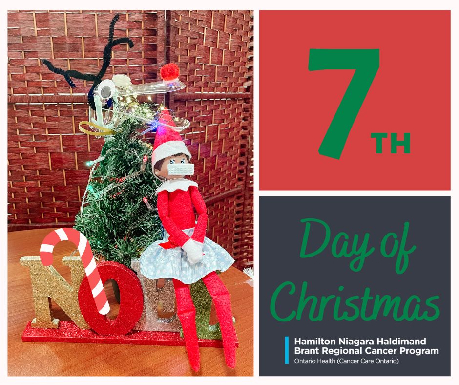 On the 7th day of Christmas Snowflake gave to me, a reminder to call my healthcare provider or the Mobile Cancer Screening Coach to book a Pap test. For information on where to get a Pap test visit: hnhbscreenforlife.ca/cervical-scree…

#12DaysOfChristmas 
#Getscreened