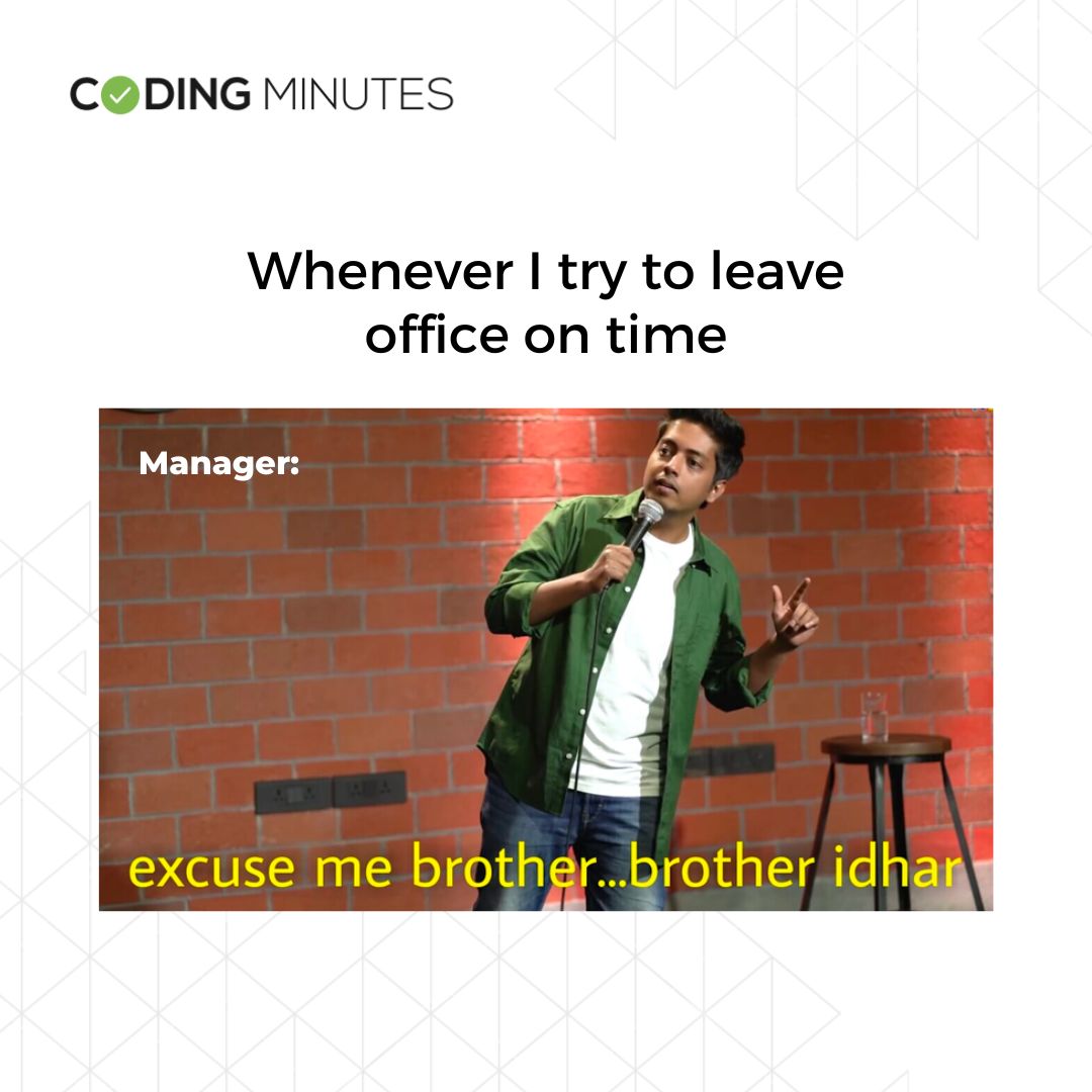MinutesCoding's tweet image. Even happened with you? Tag your friends now 🥲

#CodingMinutes