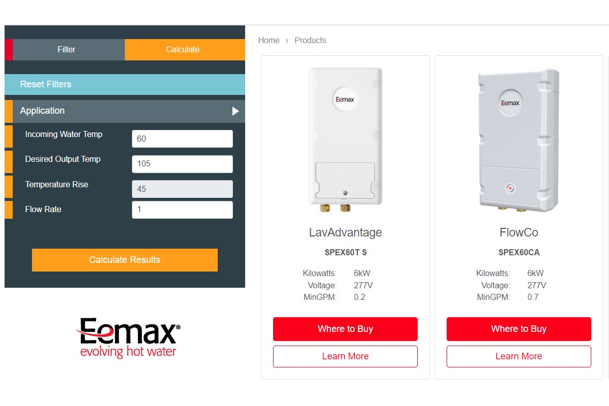 Did you know that #Eemax has over 401 tankless electric water heating models that support a multitude of applications and your project from commercial to residential.  eemax.com/products/ #innovation #modernplumbing
#plumbers #commercialhotwater #tanklesselectricwaterheater