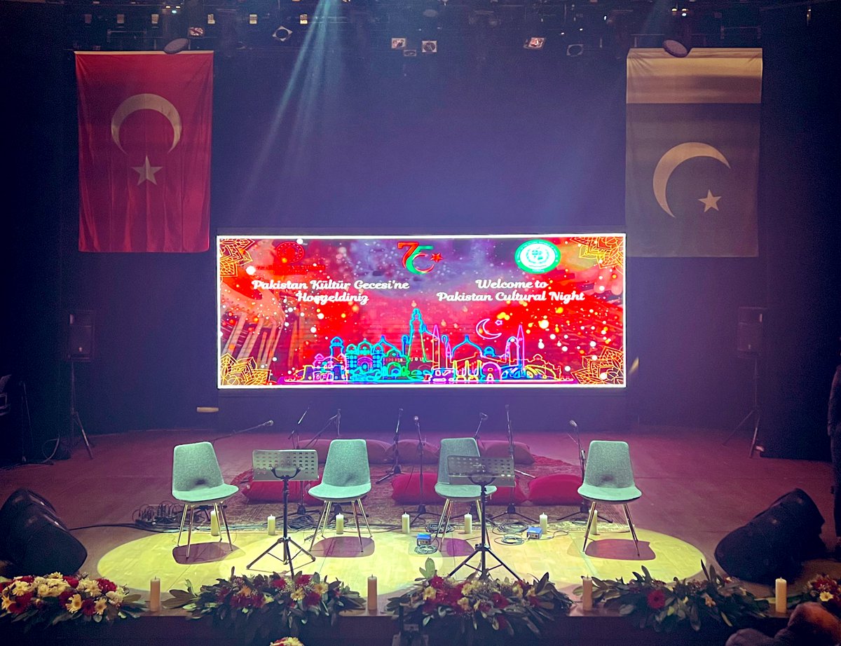 From the venue ‼️

#PakTurkiyeAt75