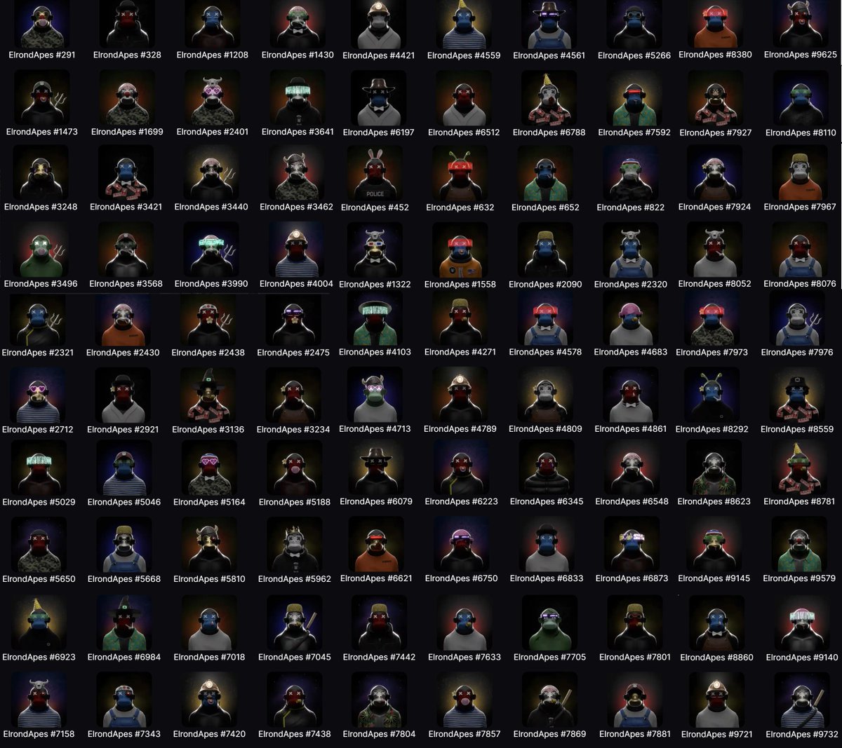 ElrondPunks's tweet photo. #EPUNKSDAO

Bull or bear, our 100 army @elrondapes tribe will be here with you. WGMI💪

@elrondapes- No. 1 collection in #multiversX🔥

He will win whose army is animated by the same spirit throughout all its ranks. 
Sun Tzu https://t.co/BaGpzXmeM0