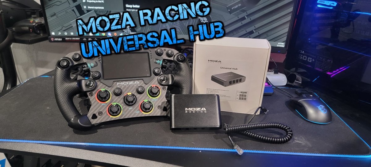 EvlRabbit07's tweet photo. @moza_racing new universal hub allowing the use ofnthe amazing FSR wheel on any other wheel base!!! This is pretty epic. I go threw it in this testing video
https://t.co/sqfmLz3u5v https://t.co/JtBEhjF9zU