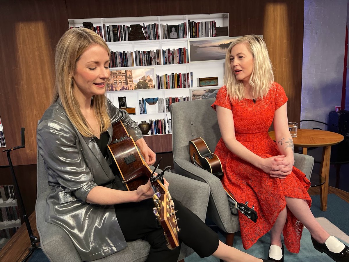 spaikin's tweet photo. They met as high school students 20 years ago in Scarborough and are still going strong as the @dalagirls two decades later. @sheilacarabine and @walther_amanda are on @TheAgenda tonight at 8/11pm on @tvo. #music https://t.co/2YBNnXLT3M