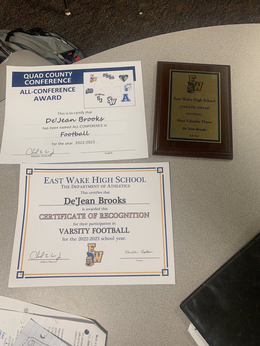 All-Conference and MVP💙💛

Blessed🙏🏾