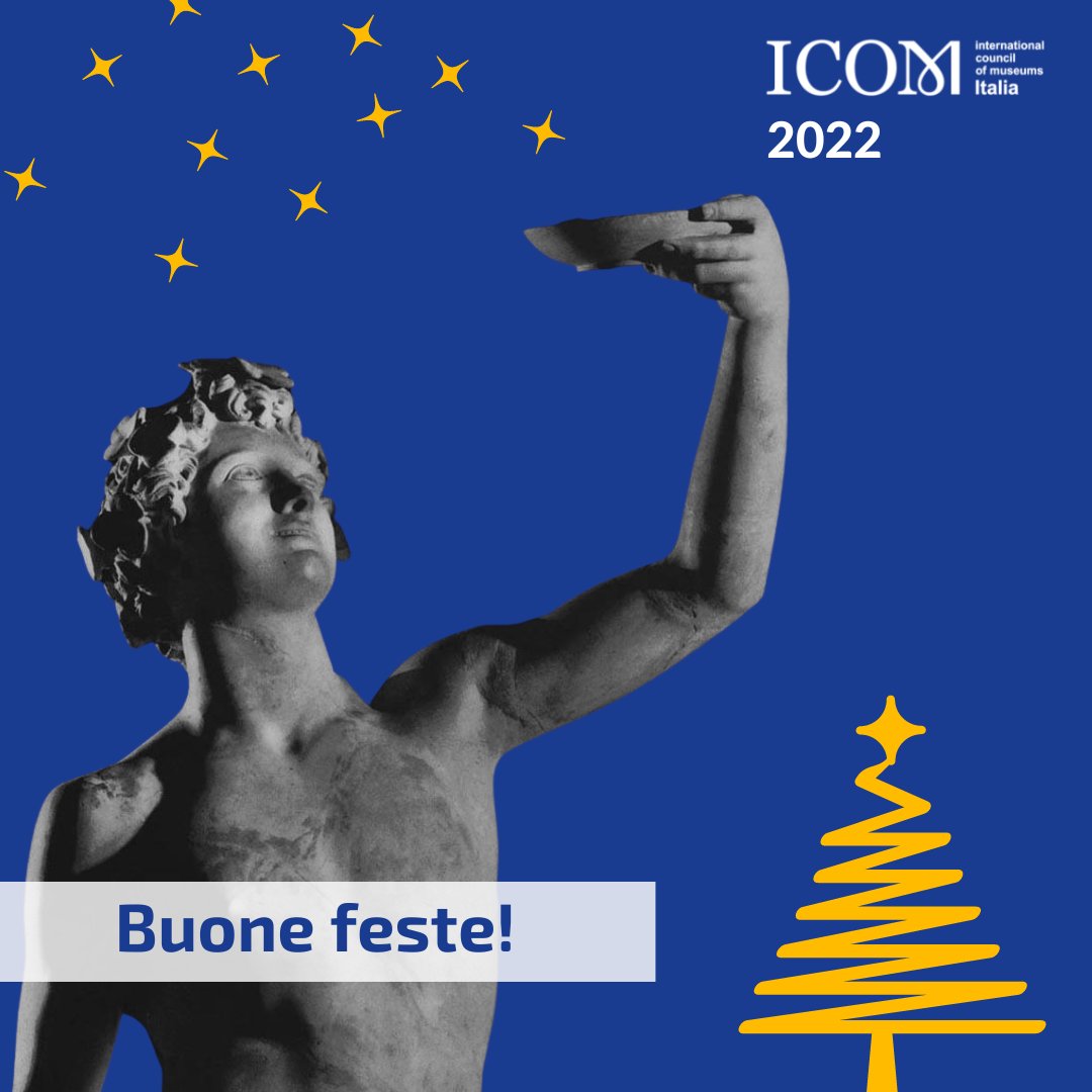 icom_italia's tweet photo. ✨ 🏛️ Il Museo del futuro è oggi! ICOM Italia vi augura buone Feste e vi ringrazia per il supporto e la partecipazione che ci avete accordato anche quest'anno 🫂
#ICOMTogether #ICOMItalia https://t.co/s4IzjUQCoj