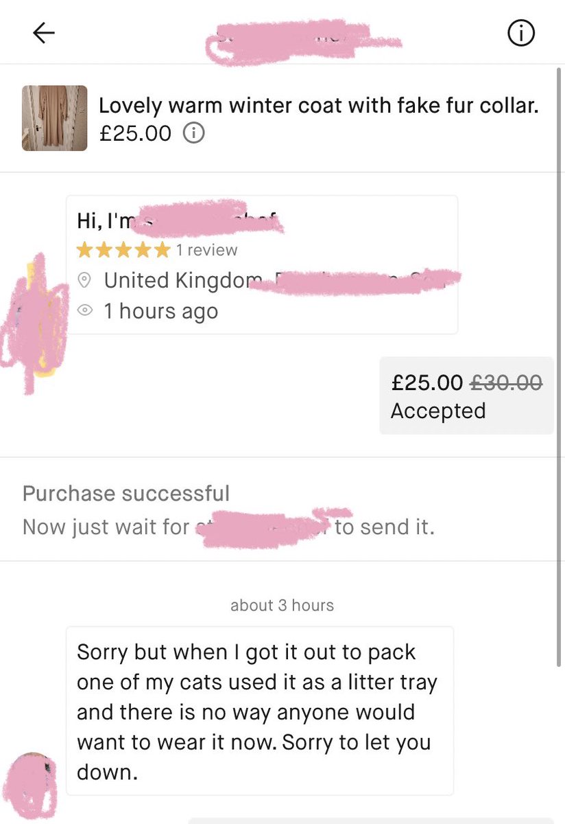 AnnaVictoriaSam's tweet image. Goodbye bargain coat