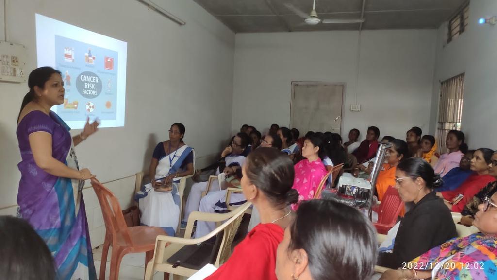BorooahDr's tweet photo. On account of Golden Jubilee celebration of @BorooahDr, a day long training programme for ASHA workers on importance of cancer registry in cancer control was organised by #PBCR Kamrup at Panikhaiti mini #PHC on 20.12.22 with the support of @ncdirindia. 1/n https://t.co/fhvTL7gMar
