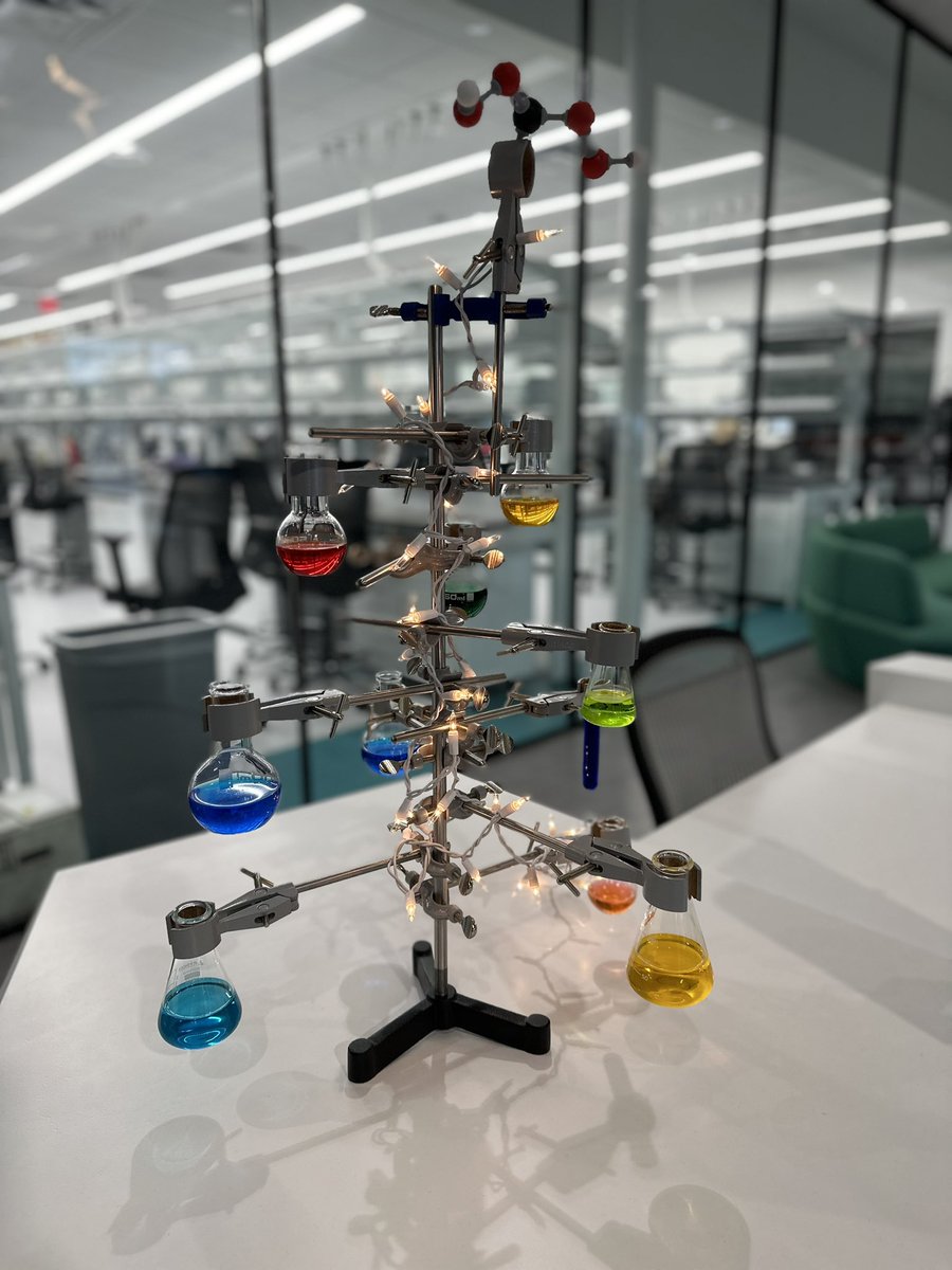 DrClaireAldridge (@clairealdridge2) on Twitter photo The brilliant <a href="/BioLabsNTX/">BioLabs Pegasus Park</a> director Gabby brought the holiday AND science-y spirit with the Chemis-Tree 🎄🧬 The brilliant <a href="/BioLabsNTX/">BioLabs Pegasus Park</a> director Gabby brought the holiday AND science-y spirit with the Chemis-Tree 🎄🧬