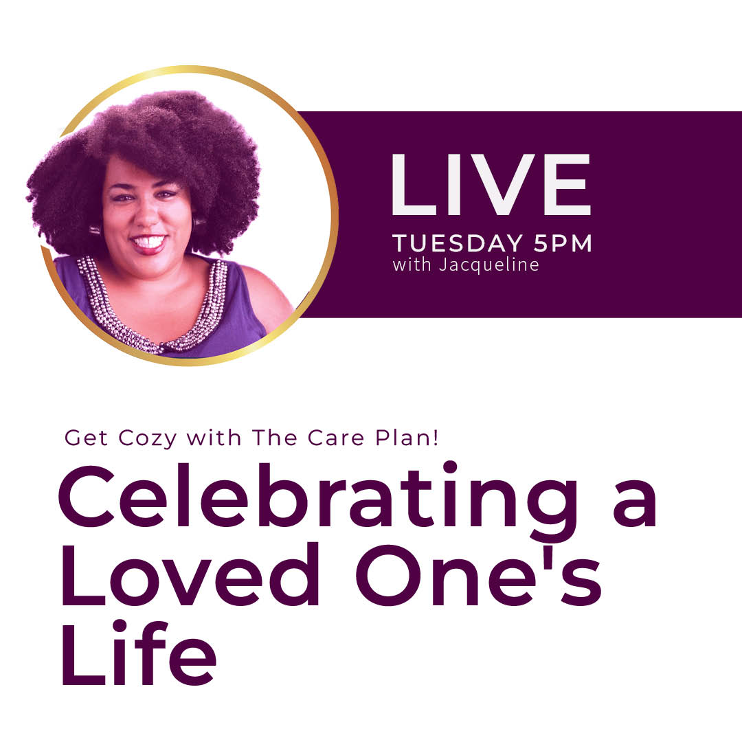 TheCarePlan's tweet photo. This time of year can be a time of remembrance and loss + a time of connecting with loved ones. This session, The Care Plan will focus on finding ways to honor your lost loved one + celebrating the time spent with those still with us. 

Join us Every Tuesday from 5 to 5:30 pm. https://t.co/vckBwsnTOS