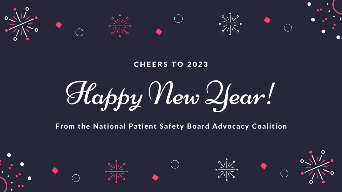 NPatientSafetyB's tweet photo. Here’s to making 2023 the year that health care becomes safer for all. Join us in supporting the National Patient Safety Board Act.
Learn more: https://t.co/44w6XXZMz5
#patientsafety #medicalerror https://t.co/8yfOkAPNBq