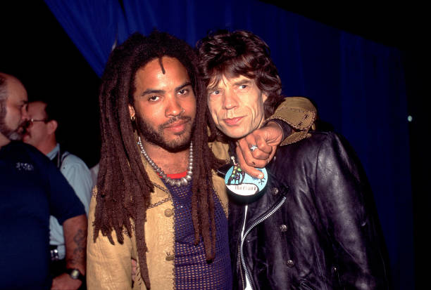 crockpics's tweet photo. Mick Jagger and Lenny Kravitz, 1994. Photo by Paul Natkin. https://t.co/KL0UA66hIo