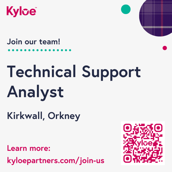 Do you want a new challenge in 2023? ✨ We're looking for someone who can provide exceptional technical support to our customers! Learn more: kyloepartners.peoplehr.net/Pages/JobBoard…

#orkney #orkneyislands #orkneyj...