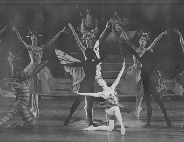 “While visions of sugar-plums danced in their heads” 
Our #fromthearchives series this month highlights everyone’s favorite Winter show- The Nutcracker! Featured here is Betsy Herskind dancing the role of the Rose in Waltz of the Flowers from the <a href="/RuthPageCenter/">Ruth Page Center</a> Nutcracker!
