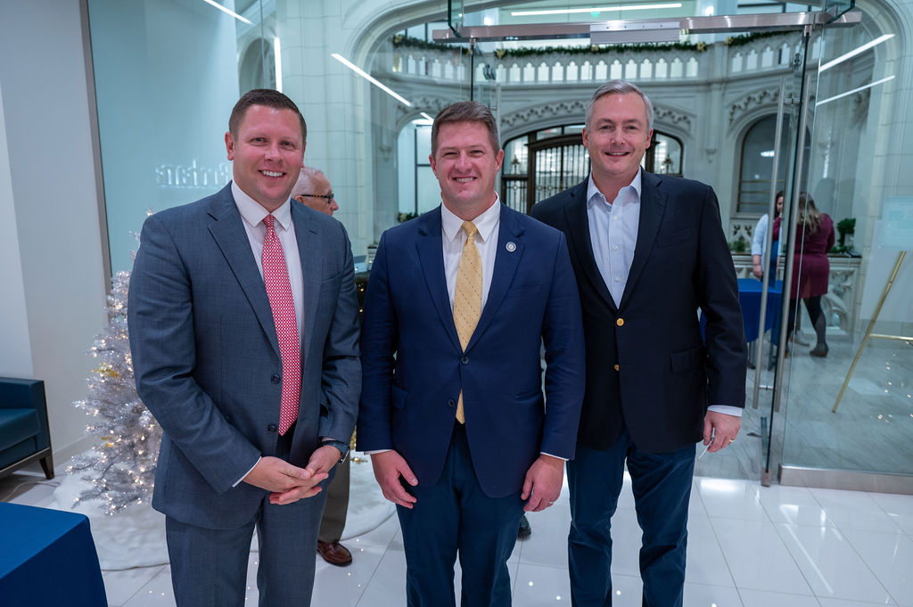 buchanannews's tweet photo. This past November, we partnered with the @AlleghenyConf to host a reception for several of Pennsylvania’s re-elected and newly elected officials. Thank you to those that attended and helped us to congratulate and thank our representatives for their service. https://t.co/50HYeMaq3m