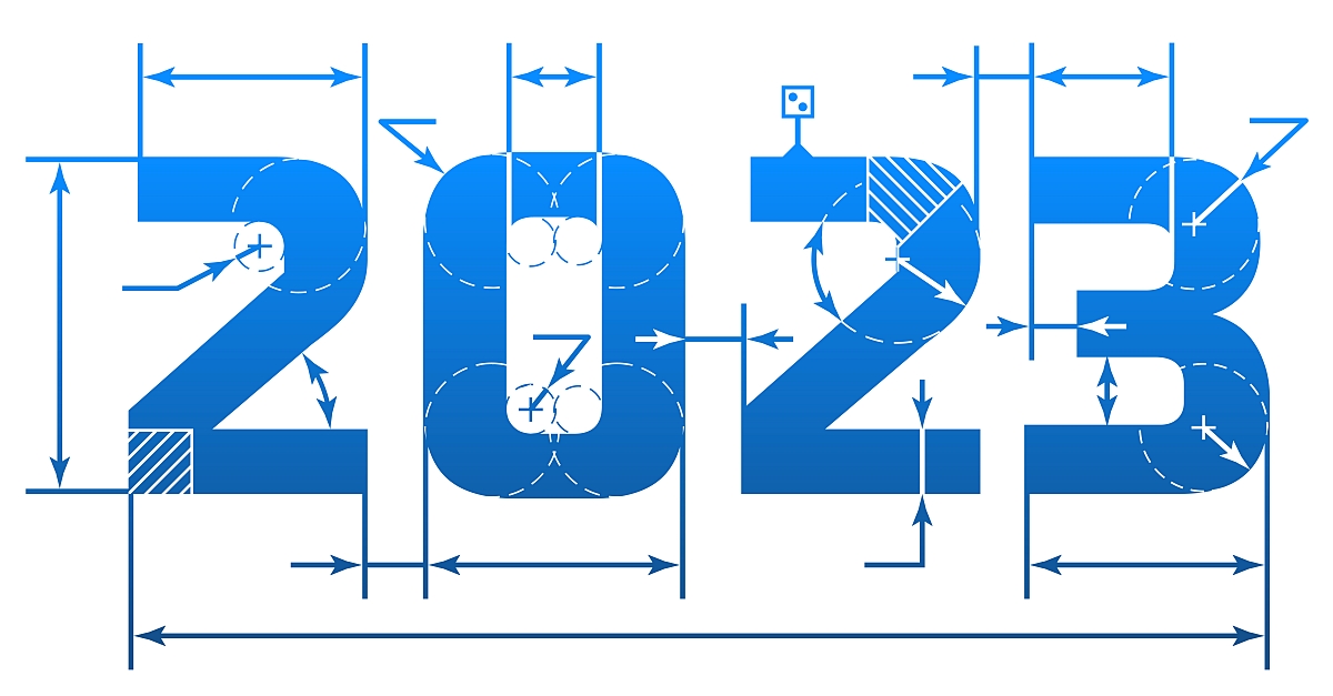 Enventive's tweet image. The Enventive team wishes you a wonderful holiday season and a 2023 that measures up to a very successful year!  #toleranceanalysis #mechanicaldesign #gd&amp;amp;t