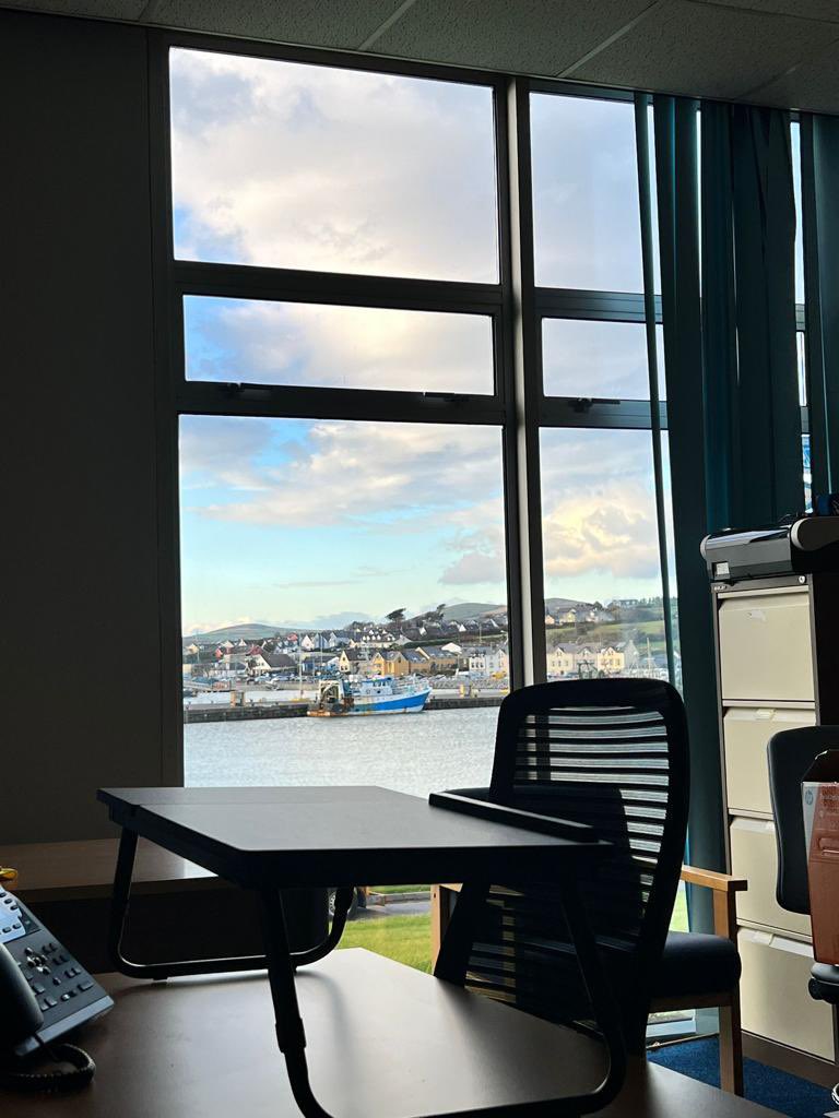 Thinking of the views at @DingleHub where we were based recently, thanks for having us!