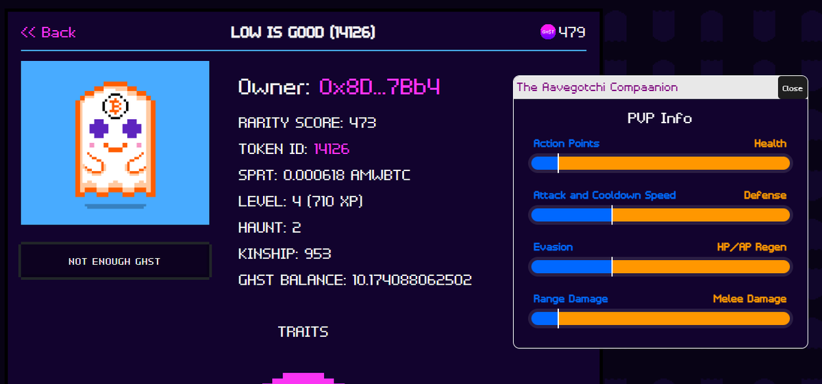 Looking to buy or rent your future Tank Gotchi for the arena but you don't know how the stats? 

The Aavegotchi Compaanion is here for you 👇
No need to leave the Baazaar, information comes to you directly.

Get the free extension now compaanion.com 👈