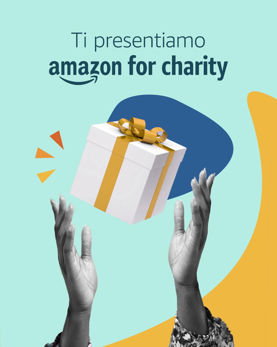 AmazonNewsItaly's tweet photo. Ti presentiamo Amazon for Charity Store: il programma grazie a cui i nostri clienti possono fare un gesto concreto per la propria comunità con un solo click acquistando i prodotti delle organizzazioni non profit disponibili nella vetrina dedicata su https://t.co/4XaD60YWk3 https://t.co/eTVRsjkfAK