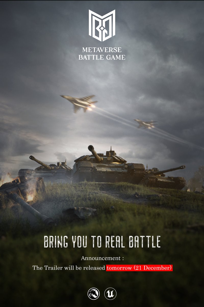 Attention all gamers! 

We are excited to announce that the new epic game trailer for the MBG game will be released tomorrow, ahead of the planned Q1 2023 release🔥 

Mark your calendars and stay tuned for the official release❗️
 
#GameTrailer #NewRelease