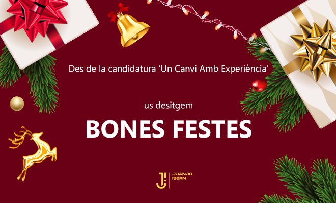 Tots Junts Fem Força (@juanjoisernfcf) on Twitter photo Des de <a href="/JuanjoIsernFCF/">Tots Junts Fem Força</a> volem desitjar Bones Festes i Bon Nadal 🎄 a tot el Futbol i Futbol Sala català.
♥️⚽ Molta salut i molta pràctica esportiva a tots els federats i amants de l'esport.
#JuanjoIsernFCF Des de <a href="/JuanjoIsernFCF/">Tots Junts Fem Força</a> volem desitjar Bones Festes i Bon Nadal 🎄 a tot el Futbol i Futbol Sala català.
♥️⚽ Molta salut i molta pràctica esportiva a tots els federats i amants de l'esport.
#JuanjoIsernFCF