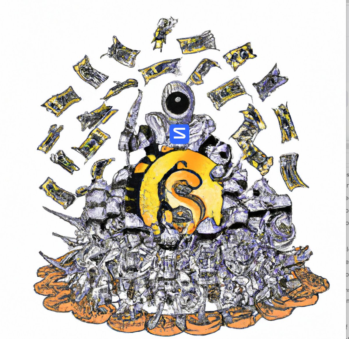 Community Crowdfunding
Coin Coordinated Collaboration
Cryptoasset Compensated Cofounders. 

This is the way of the #Slykigai.