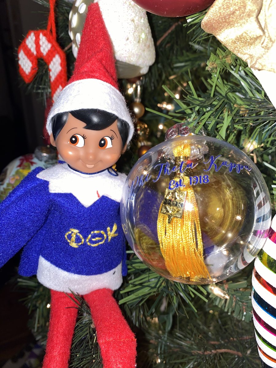 Merry Christmas from our Phi Theta Kappa team (and Phillip!) to you.🎄🎅