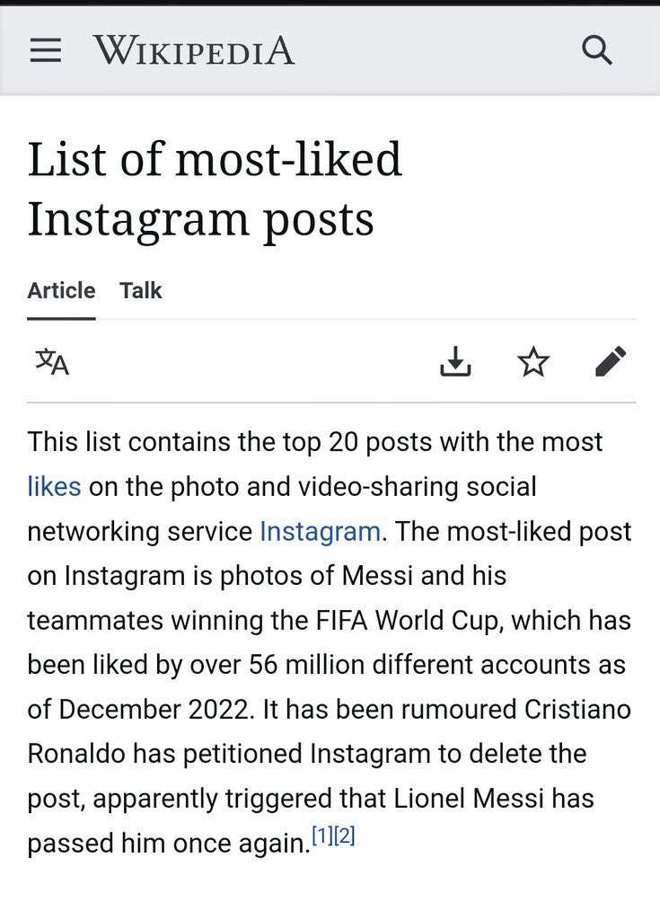 List of most-liked Instagram posts - Wikipedia