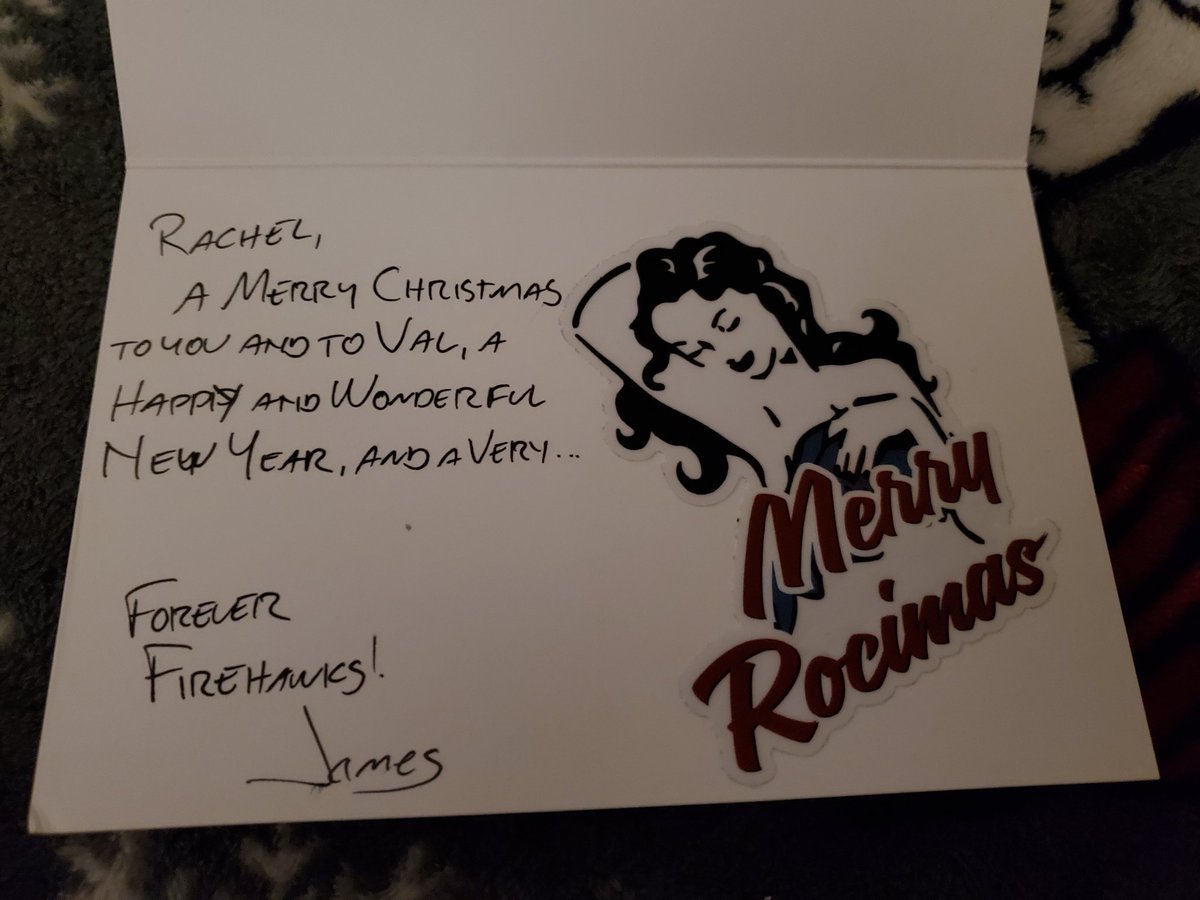 Entr_My_Wrdrobe's tweet photo. Thank you all SOOOOO much for the holiday cards, @Lyve_Wire, @aemRubio & @melody77797!!! Our #FirehawkFamily is so amazing.. we're blessed to have you in our lives! 🤗💙🎄🎁✨️
#ScreamingFirehawks
#FirehawkMail
#MerryExpansemas
@wiltar4evr https://t.co/qJiUCBwrSZ
