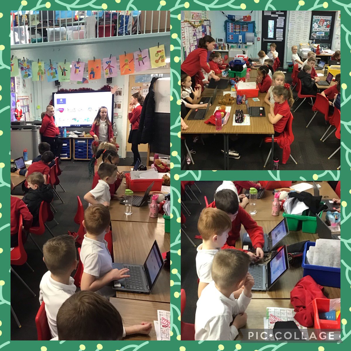 Another busy day for our digital leaders! Today they were working with P4A and P3B. The teachers both said you were amazing and such a fantastic help. Well done.<a href="/microbit_edu/">Micro:bit Educational Foundation</a> <a href="/NLDigitalSchool/">Digital Learning and Teaching NL</a>