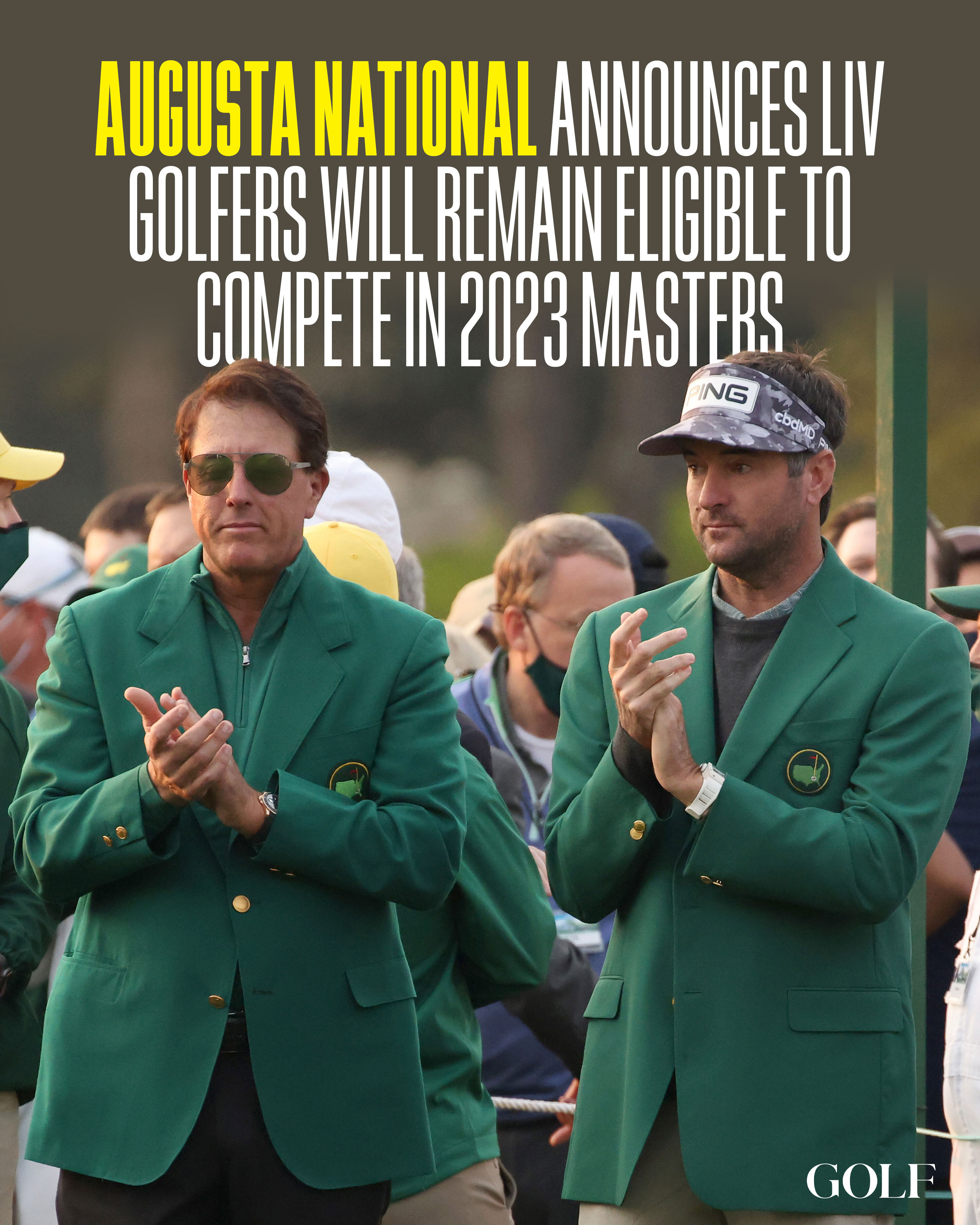 Augusta National confirms LIV Golfers will participate in 2023 Masters Tournament