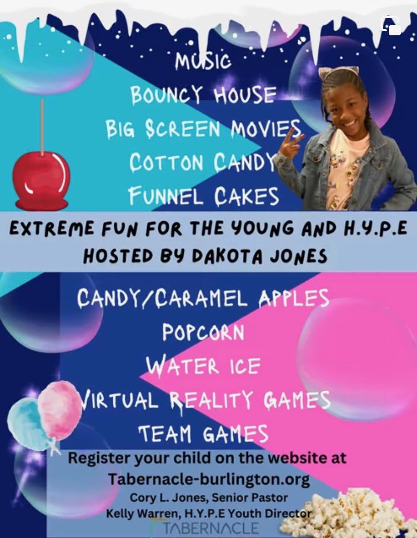 We are counting down to the Extreme Extravaganza hosted by our very own Dakota Jones. She’s looking forward to EXTREME fun with the youth. Tell your neighbors, cousins, friends and classmates to come out and join us. See you Friday December 30.