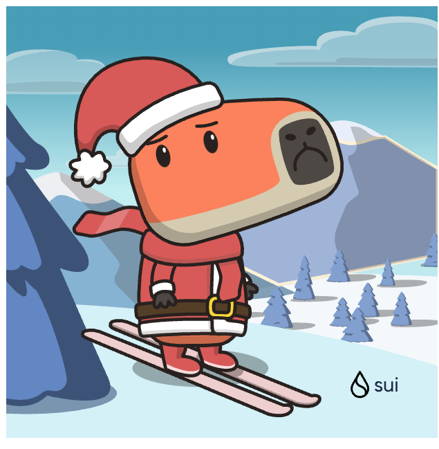 Cap-Zuri:The girl who had come to visit the mountains got separated from her friends. Very sad. Will she be able to find her friend, can you help her find a friend? #CapyHolidays