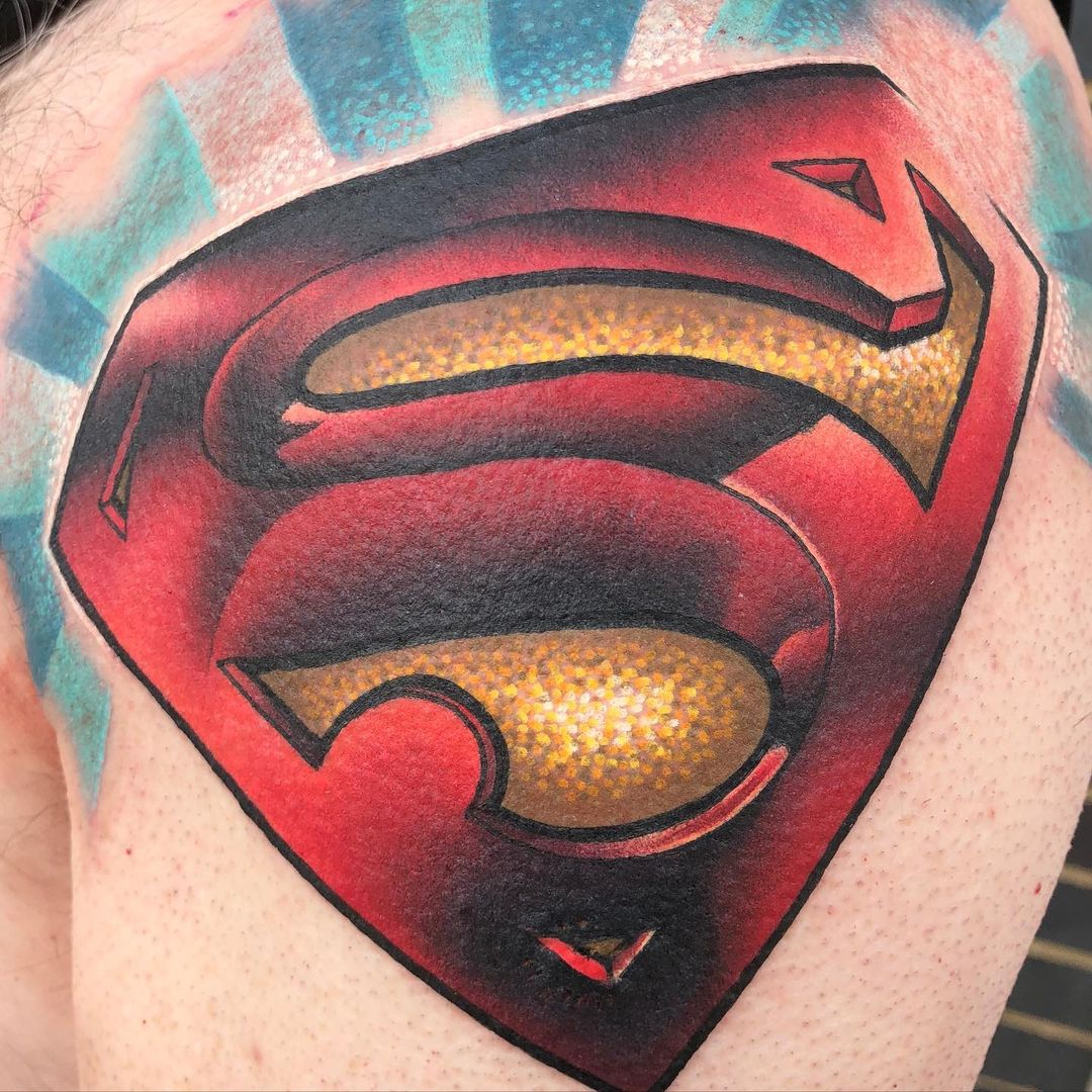 Superman Tribal Tattoo by beatnikshaggy on DeviantArt