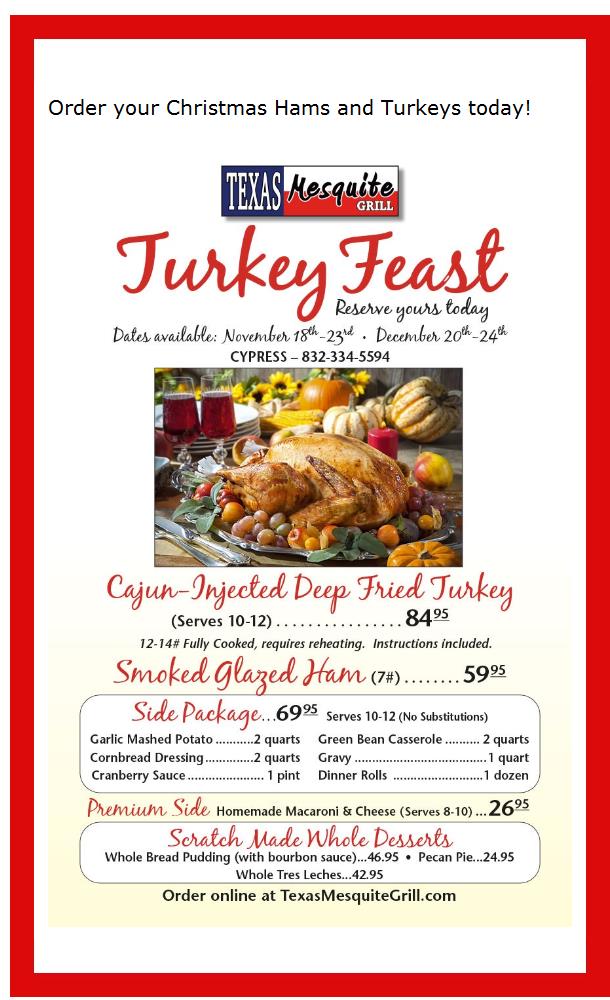 Christmas Hams and Turkeys bit.ly/3VaBPhO