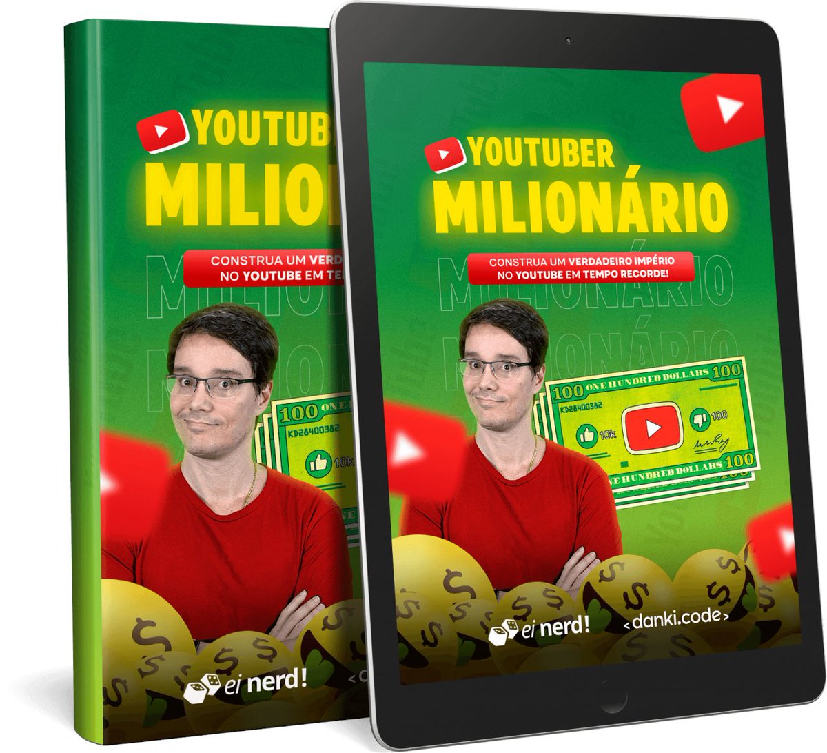 MBSBR30's tweet image. E-Book Como Ser Youtuber | Por #PeterJordan #Curso #Youtube #SerYoutuber #ganhardinheiro #dinheiro #money #Ebook #book #Livro
go.hotmart.com/I77627161Q