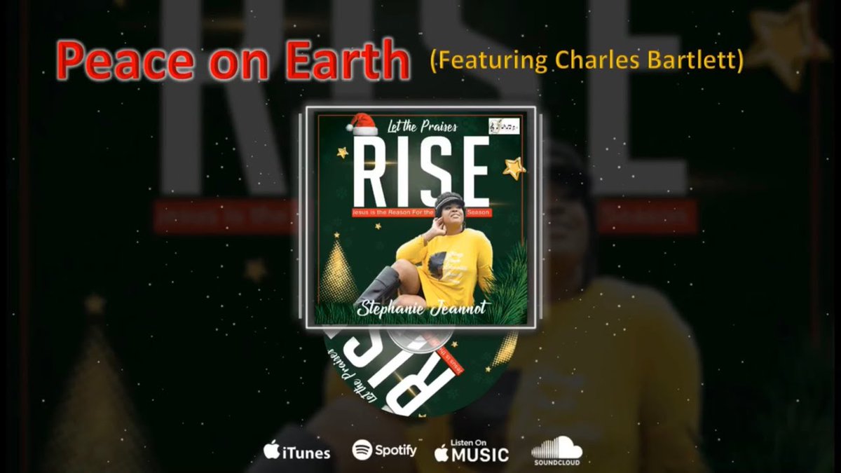 Turn On The Beat Box (@totbeatbox) on Twitter photo Stephanie Jeannot – “Peace on Earth” (feat. Charles Bartlett) (<a href="/musiqal1/">jnotemusic</a>) youtube.com/watch?v=ctlbmq… Stephanie Jeannot – “Peace on Earth” (feat. Charles Bartlett) (<a href="/musiqal1/">jnotemusic</a>) youtube.com/watch?v=ctlbmq…