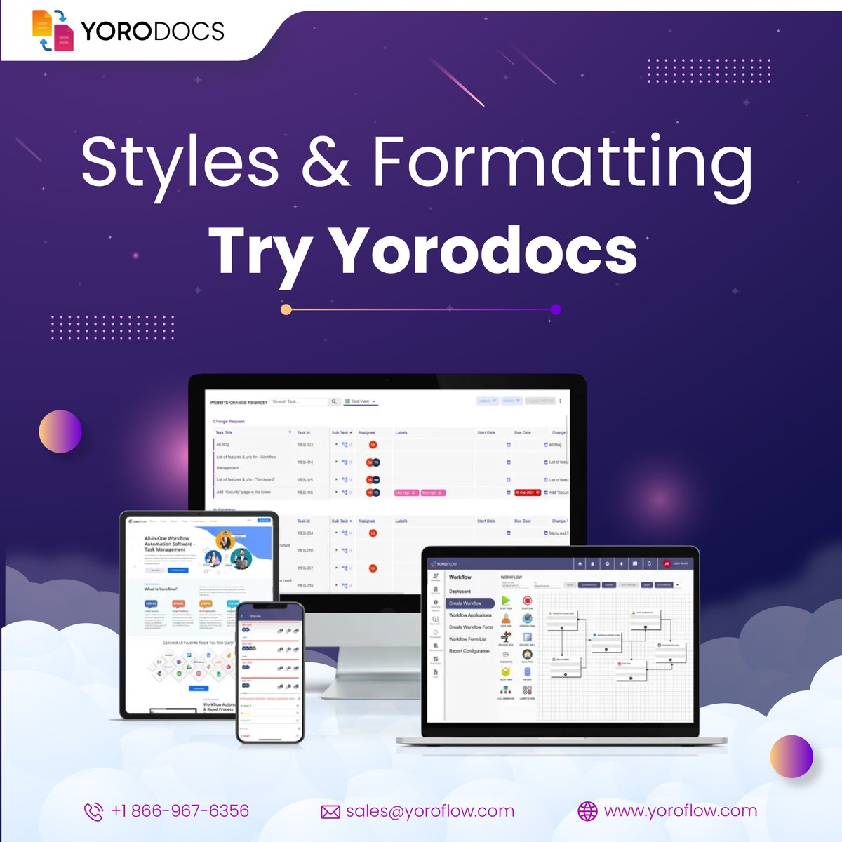 yoroflow's tweet image. Work in effective online editors highly powerful like #Yorodocs and get multiple styling and formatting options.

Format your documents in one click: yoroflow.com/online-documen…

#nocodeplatform #documentmanagement #onlinefilemanagement #digitalworkplace #datasharing #cloudstorage