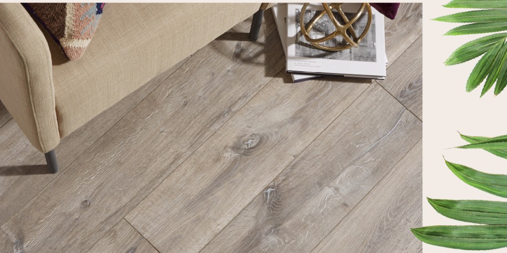 Restoration Collection® Laminate offers beautiful looks that emulate the warmth of hardwood, but with the easy maintenance and super durability making it a great choice for any space.

Flooring details: Blacksmith Oak, Color: Steam.

Learn more: bit.ly/3VdKLTy