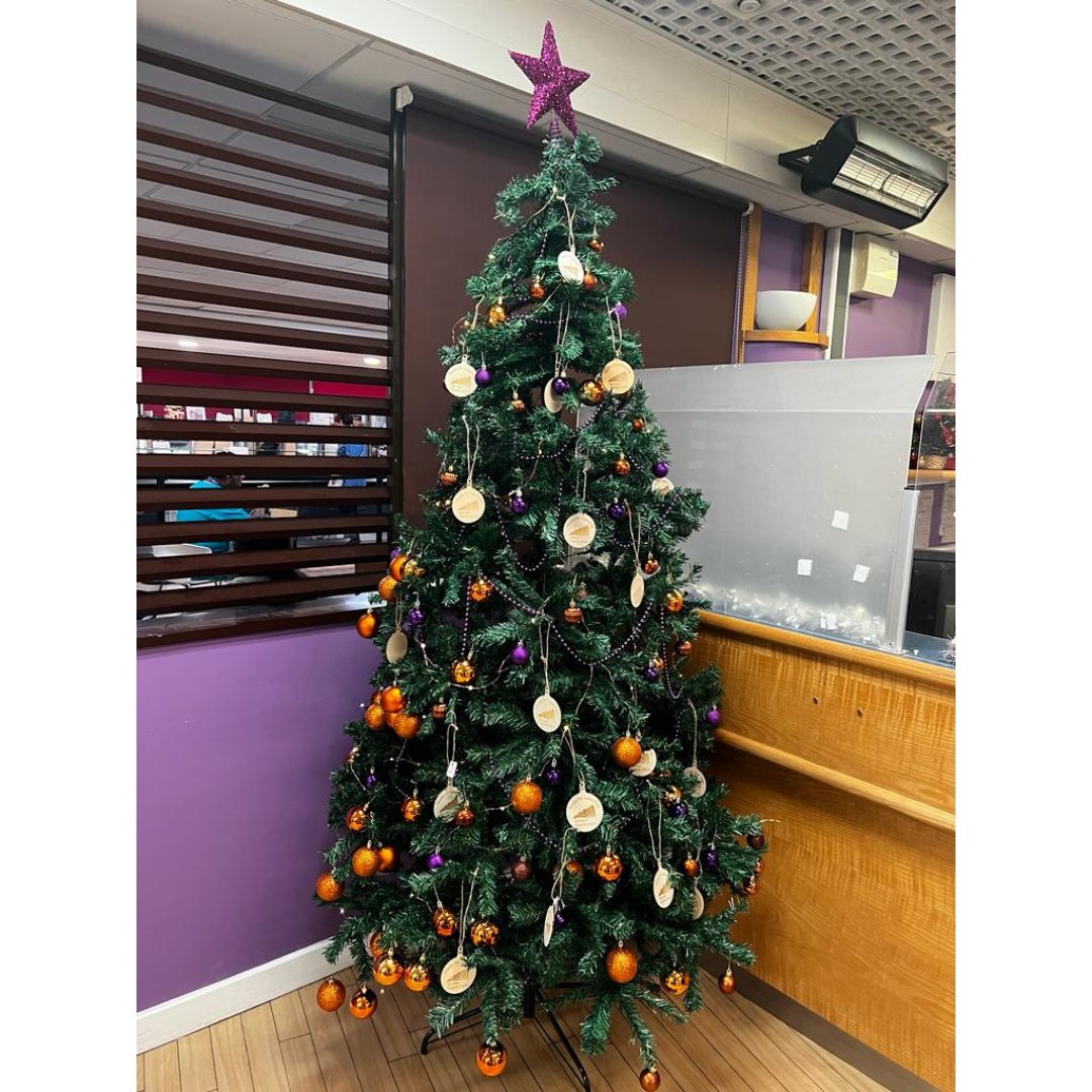 EKHCharity's tweet photo. We are so grateful to have been gifted these wonderful trees and the decorations from @StagecoachSE ! We have one in each of our Main Sites, Josh and Molly certainly gave their seal of approval at the #WHH @ekhuft

#ThankYou #CommunityDonations #FestiveGiving https://t.co/x02DV0O7yA