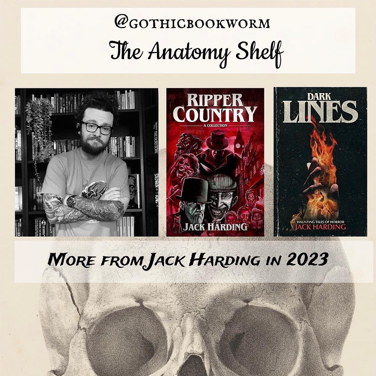 gothicbookworm's tweet image. Thank you to everyone who has subscribed to @theanatomyshelf it’s been an exciting 2022 for books, can’t wait to see what’s in store for 2023! Highlights include: @KateHandheld @KJSoar @amalexathorn @DrLindseyFitz @PastMortems @md_wheatley @BL_Publishing @BL_Shop @JHardingAuthor
