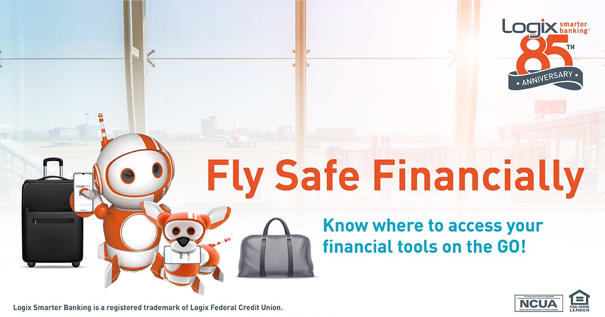 LogixFCU's tweet photo. #Logix provides access to your account - wherever you are. 🛫 #Travel to your holiday #destination with most banking services right at your 🖐 fingertips.
Learn more about #RemoteBanking 👉 https://t.co/Ff8Ct5S6AN
#SmarterBanking #CreditUnion https://t.co/FZqQui1kkY