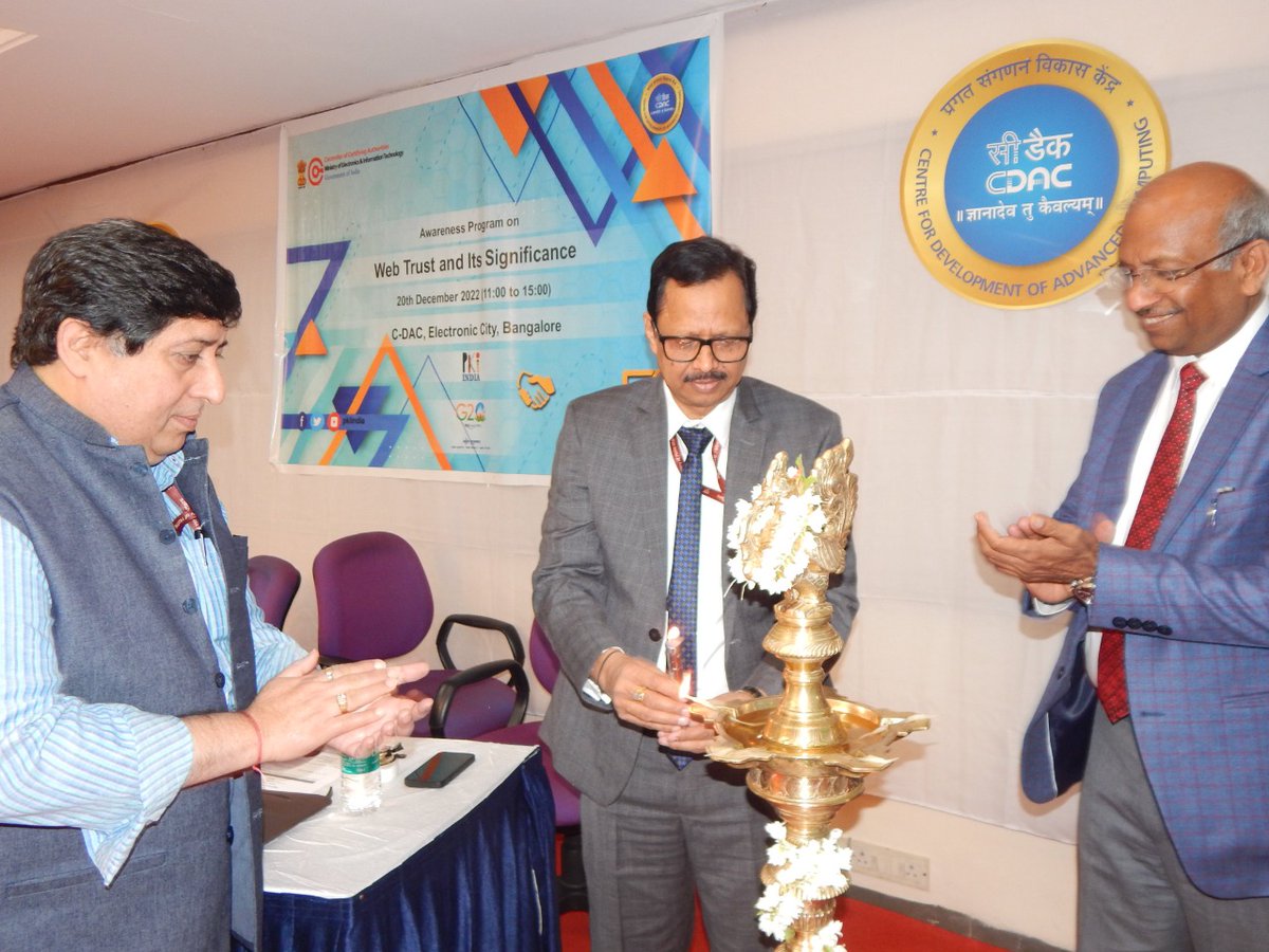 Controller of Certifying Authorities India tweet media