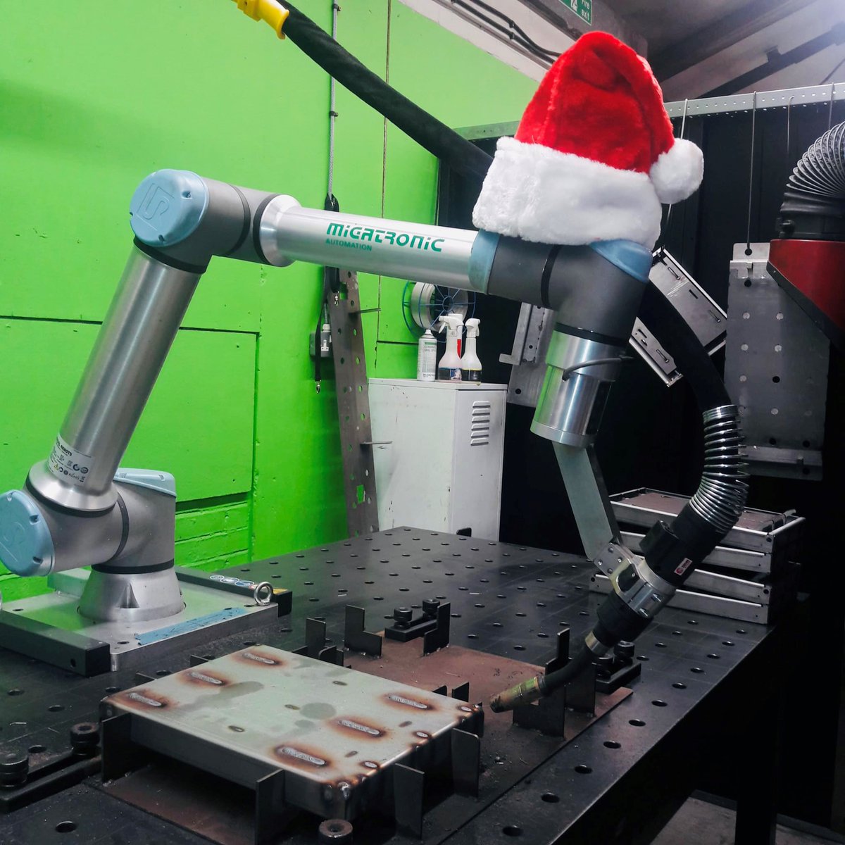 Our team are working hard to conclude all orders before the festive break. Even our robotic staff are feeling festive!

Thank you to all of our staff, customers, suppliers, and contacts for continued collaboration, here is to many more!
 
From all at TPSM.