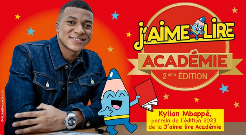 LesIncos's tweet photo. La J’aime lire Académie, c’est un grand concours de lecture à voix haute, organisé par le magazine J’aime lire pour tous les enfants entre 6-10 ans. 

La deuxième édition est parrainée par Kylian Mbappé! 

Rendez-vous le 19/12/22 pour participer! https://t.co/F4NB0uIfu9 https://t.co/F9JOZyMHni